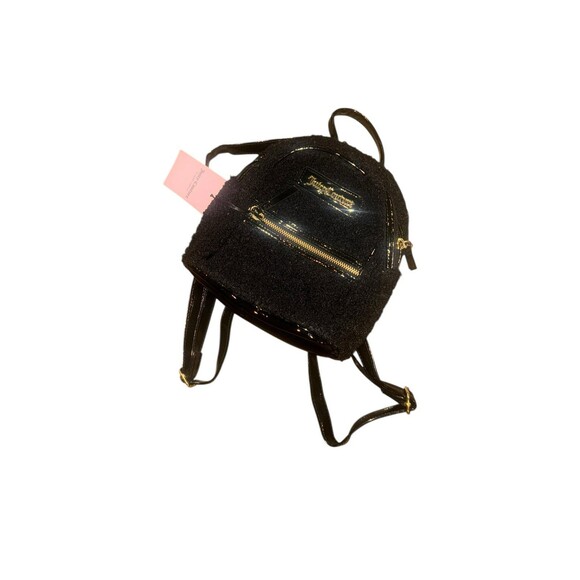 NWT Juicy couture mini backpack faux fur